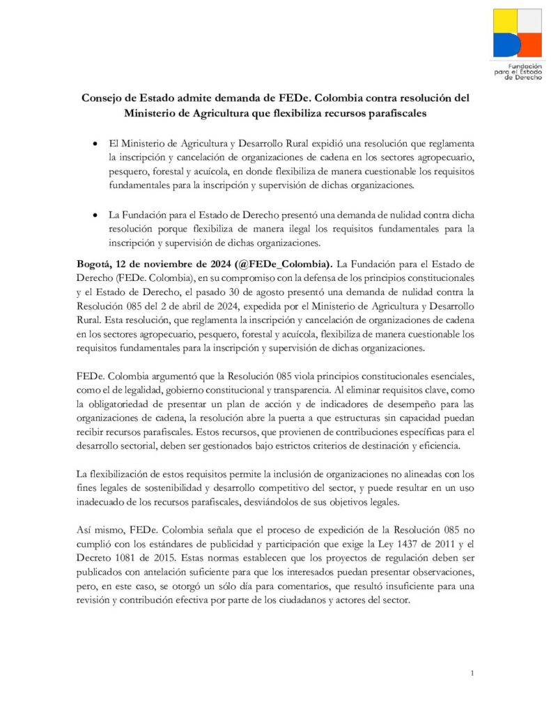 16. 12nov2024 comunicado demanda minagricultura