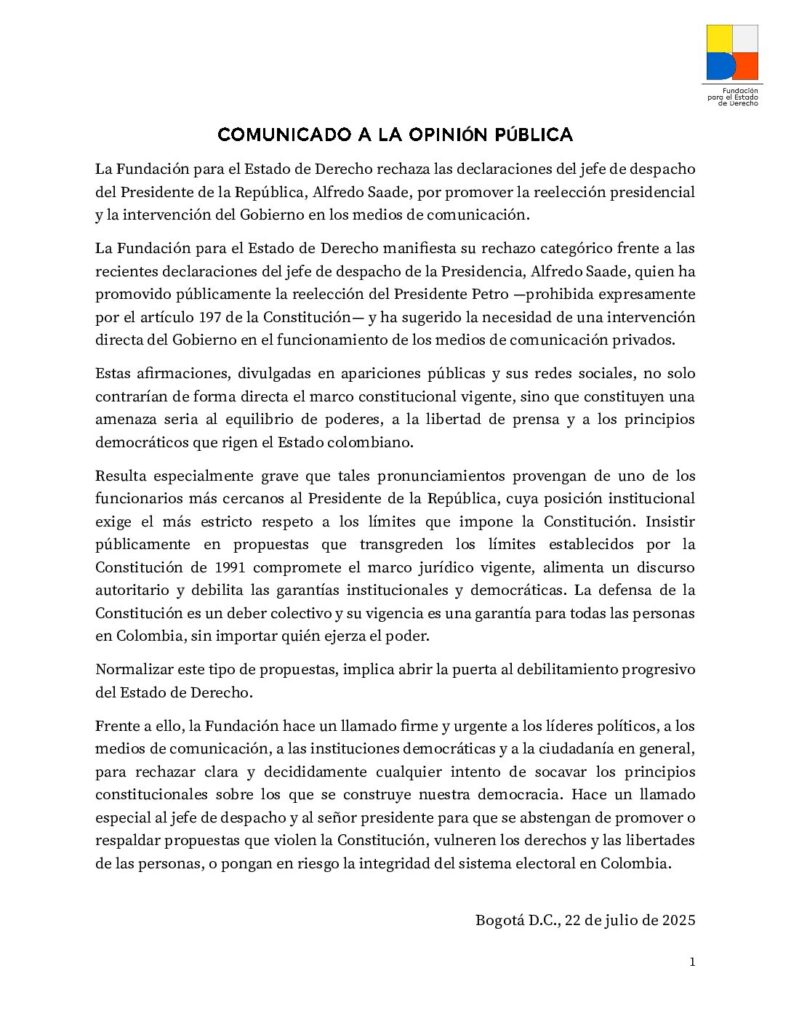 22julio2025 comunicado alocución presidencial
