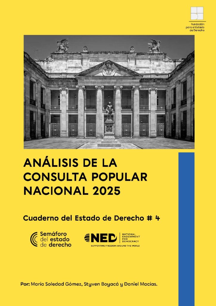 Cuaderno no. 4 anÁlisis consulta popular nacional 2025